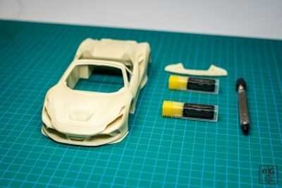 图24 第4页 AM02 0038 Ferrari F8 Spider build by mG Car Scale Model Works