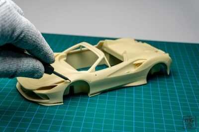 图26 第4页 AM02 0038 Ferrari F8 Spider build by mG Car Scale Model Works