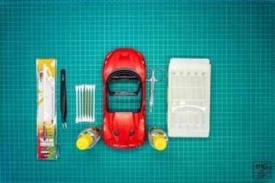 图67 第7页 AM02 0038 Ferrari F8 Spider build by mG Car Scale Model Works