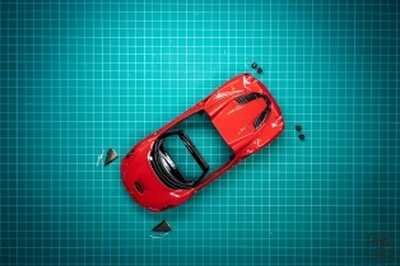 图80 第8页 AM02 0038 Ferrari F8 Spider build by mG Car Scale Model Works