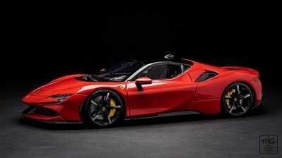 图114 第13页 AM02 0042 Ferrari SF90 build by mG Car Scale Model Works 图114 第13页 AM02 0042 Ferrari SF90 build by mG Car Scale Model Works