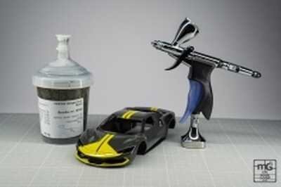 图54 第8页 AM02 0049 Ferrari 296 GTB built by mG car scale model works 图54 第8页 AM02 0049 Ferrari 296 GTB built by mG car scale model works